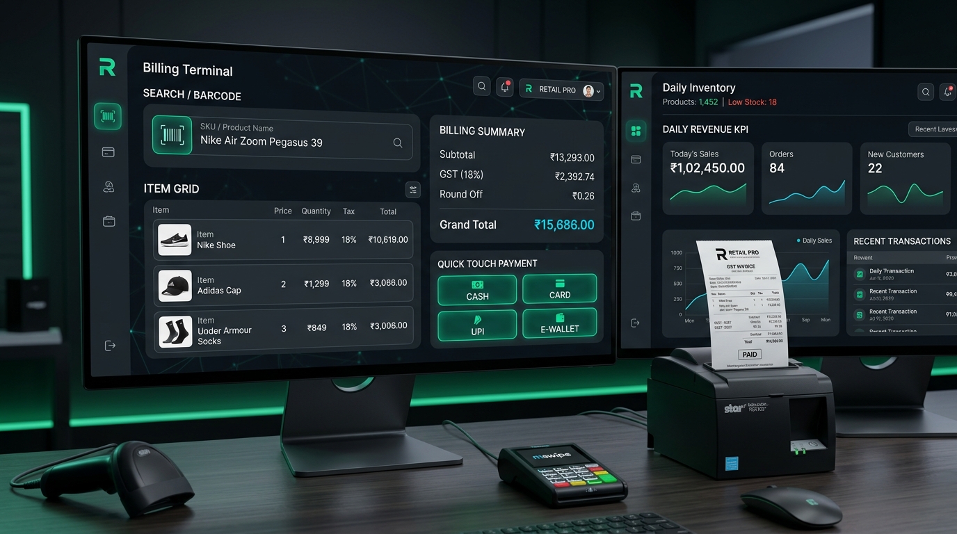 Smart POS Retail Billing and Inventory Software